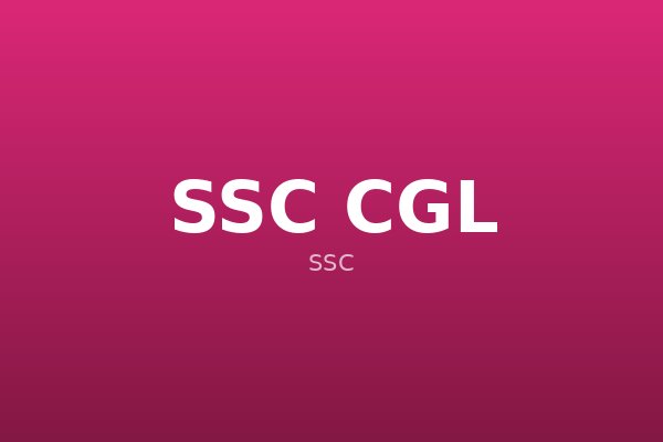 SSC CGL Quant Practice Set